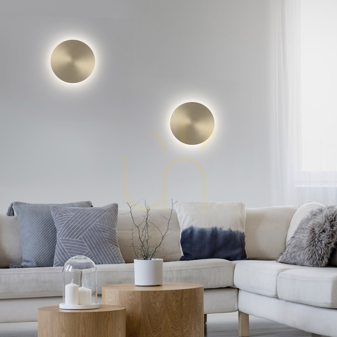 Förhandsvisning AKKU-PUNTUA 8152-60 Brun 1xLED vägglampa AKKU-PUNTUA 8152-60 Brun 1xLED vägglampa