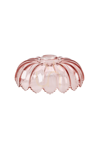 Kontrollera Lampskärm Markslojd KURAGE Rosa Glas 26 cm SKU 980857
