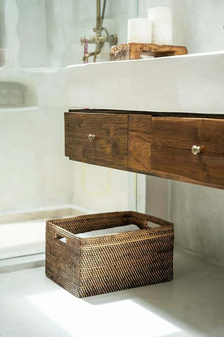 Utsikt Rottingkorg BAZAR BIZAR Colonial Collection Naturbrun XL Rottingkorg BAZAR BIZAR Colonial Collection Naturbrun XL