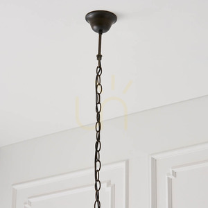 Tiffany taklampa Interiors Hutchinson multicolor glas Ø40 cm small 1