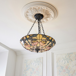 Ashton Tiffany flerfärgad taklampa 111869 Interiors small 4