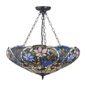 Tiffany taklampa Interiors Sullivan flerfärgad 111887 small 8