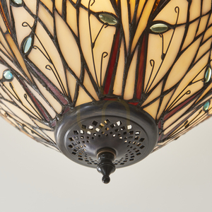 Taklampa Interiors Hector Tiffany flerfärgad 40 cm E27 111905 small 4
