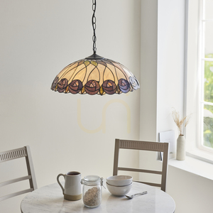 Hutchinson Tiffany taklampa Multicolor 111985 Interiors. small 3