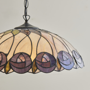 Hutchinson Tiffany taklampa Multicolor 111985 Interiors. small 4