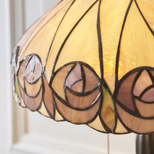 Bordslampa Interiors Hutchinson Tiffany flerfärgad 40 cm 112184 small 4