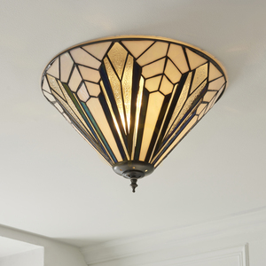Plafond Interiors Astoria Tiffany flerfärgad 40 cm 112191 small 2