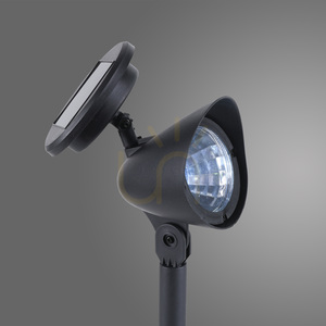 LEKU-SOL Trädgårdslampa 19102-18 Svart 3xLED small 8