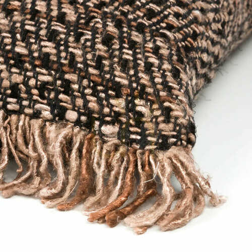 Kontrollera Kuddfodral BAZAR BIZAR Oh My Gee Collection svart koppar 60x60
