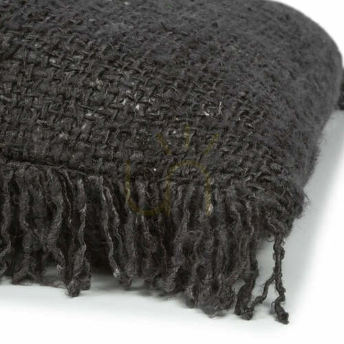 Kontrollera Kuddfodral BAZAR BIZAR Oh My Gee Collection Svart Marin 60x60