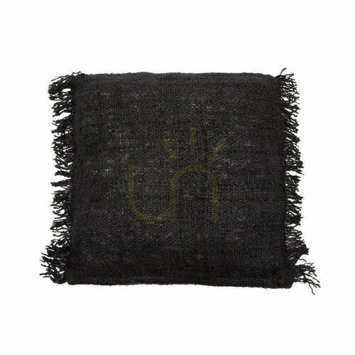 Kontrollera Kuddfodral BAZAR BIZAR Oh My Gee Collection Svart Marin 60x60