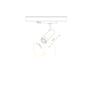 CTLS SPOT ZOOM LED 10W 12314 Spårbelysningsarmatur från Nowodvorski small 2