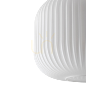 Nowodvorski AURORA 11970 beige taklampa i glas E27 25 cm small 4