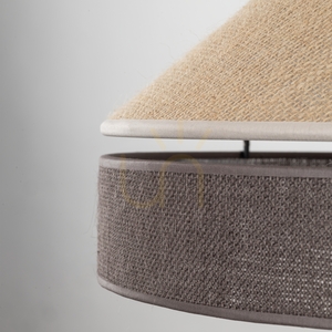 Eliss svart jute-pendellampa 1 Xe27 small 3
