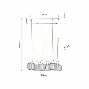 Ballo taklampa 6 Xe14 small 8
