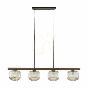 Salvia Brown taklampa, 4 Xe14 small 9