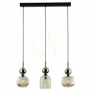Sophia Green Cognac taklampa, 3 Xe14 small 0