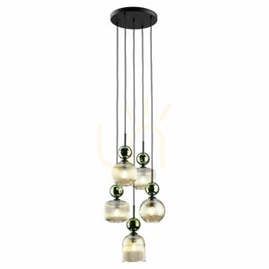 Sophia Green Cognac taklampa, 5 Xe14 small 7