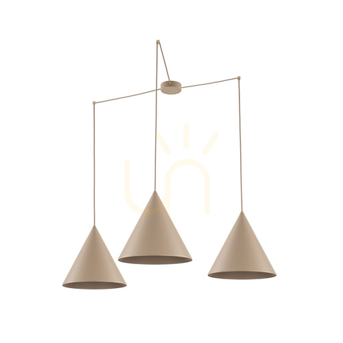 Kontrollera Cono Sabia taklampa 3 Xe27 L