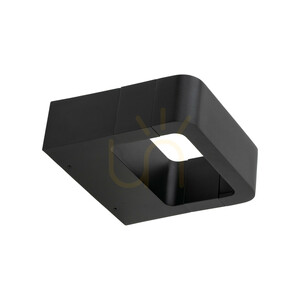 Arius svart vägglampa IP54 small 9