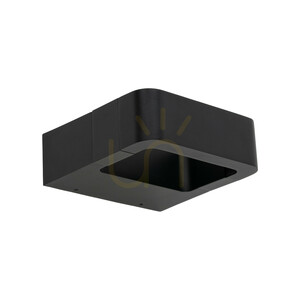 Arius svart vägglampa IP54 small 0