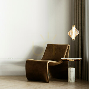 Elva Brass 8 W LED-pendellampa small 1