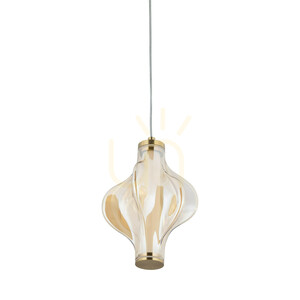 Elva Brass 8 W LED-pendellampa small 4