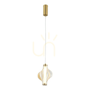 Elva Brass 8 W LED-pendellampa small 6