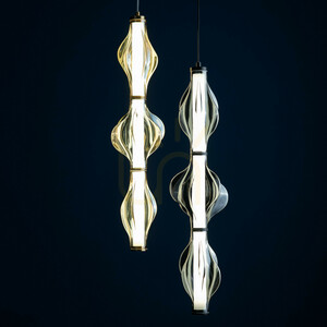 Elva Black  22 W LED-pendellampa small 14