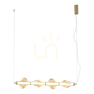Elva Brass 30 W LED-pendellampa small 16
