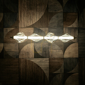 Elva Brass 30 W LED-pendellampa small 2