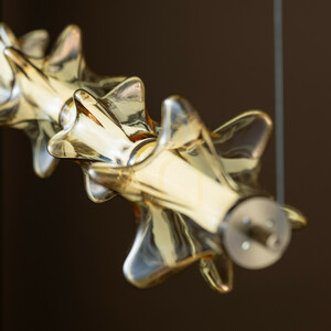 Elva Brass 30 W LED-pendellampa small 5