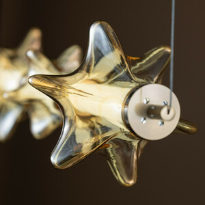 Elva Brass 30 W LED-pendellampa small 7