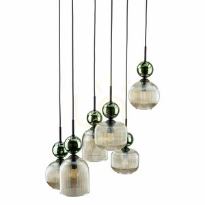 Sophia Green Cognac taklampa, 6 Xe14 small 8