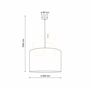 Vellum Sabia taklampa 1 Xe27 small 8