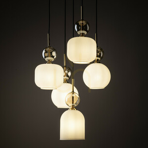 Sophia Cognac White taklampa, 5 Xe14 small 1