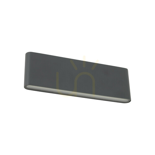Kontrollera Arwena L Gray  IP 54 vägglampa