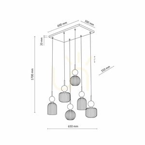 Sophia Cognac taklampa 6 Xe14 small 11