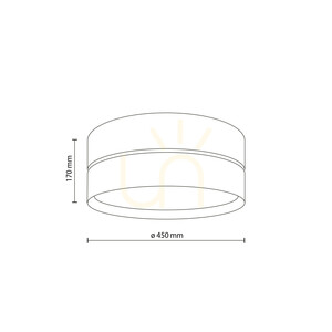 Calma taklampa 450 small 5