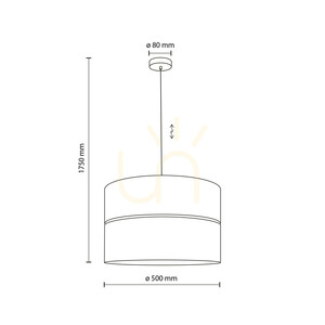 Calma taklampa 1 Xe27 500 small 8