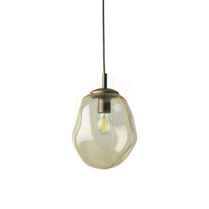 Lava M Brown taklampa 1 Xe27 small 6
