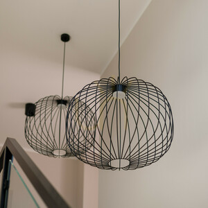 Sphera M svart taklampa 1 Xgx53 small 5