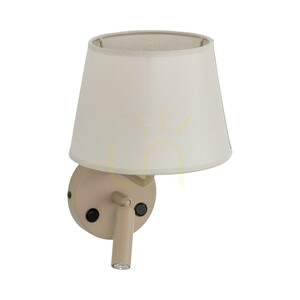 Maja Sabia vägglampa 1 Xe27 + 1 Xg9 small 2