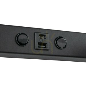 Nex svart vägglampa 2 XGU10 / USB small 2