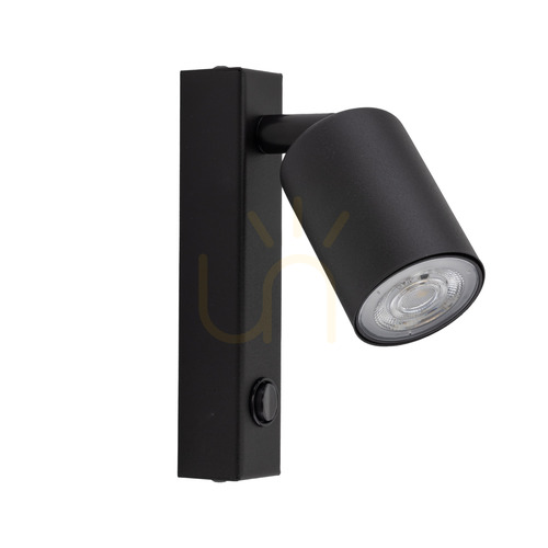 Kontrollera Nex svart vägglampa 1 XGU10