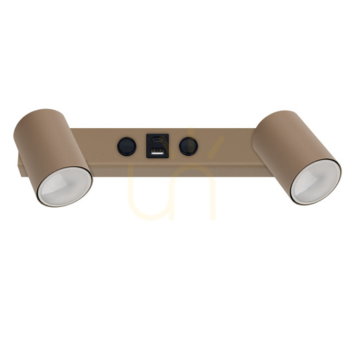 Kontrollera Nex Sabia vägglampa 2 XGU10 / USB
