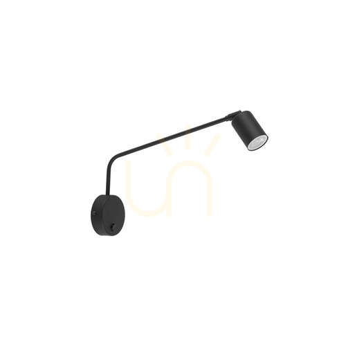 Kontrollera Nex svart vägglampa 1 XGU10