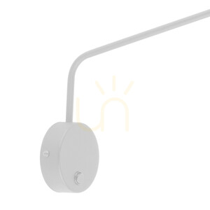 Nex vit vägglampa 1 XGU10 small 2