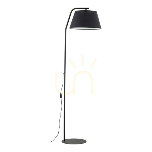 Kontrollera Formo svart golvlampa 1 Xe27