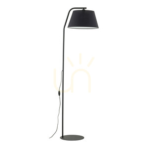 Formo svart golvlampa 1 Xe27 small 0